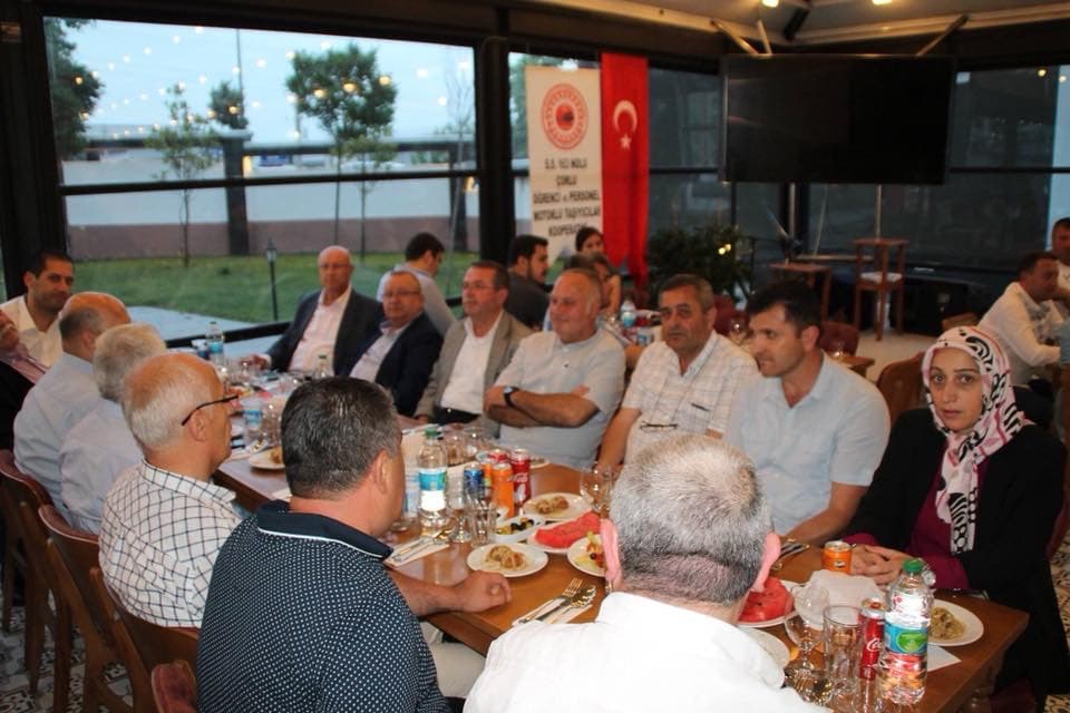 2018 iftar yemeğinden bir kare