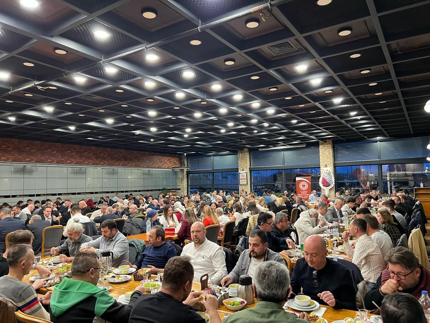 2025 iftar yemeğinden bir kare