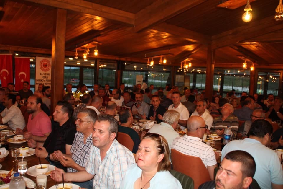 2019 iftar yemeğinden bir kare