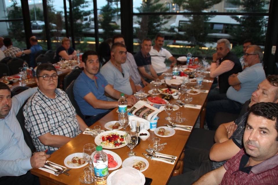 2018 iftar yemeğinden bir kare