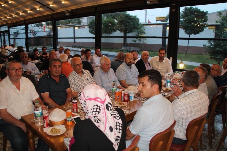 2018 iftar yemeğinden bir kare