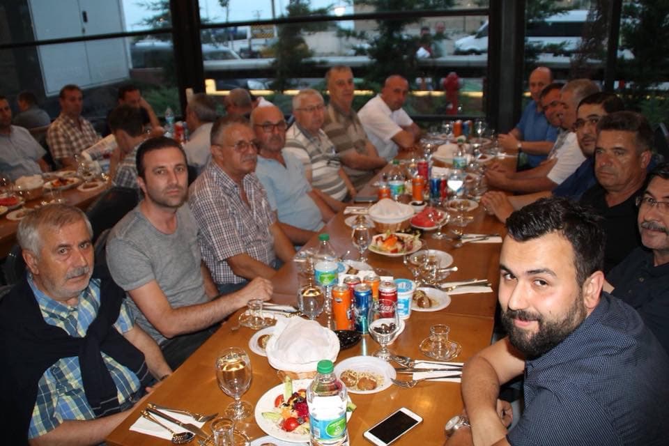 2018 iftar yemeğinden bir kare